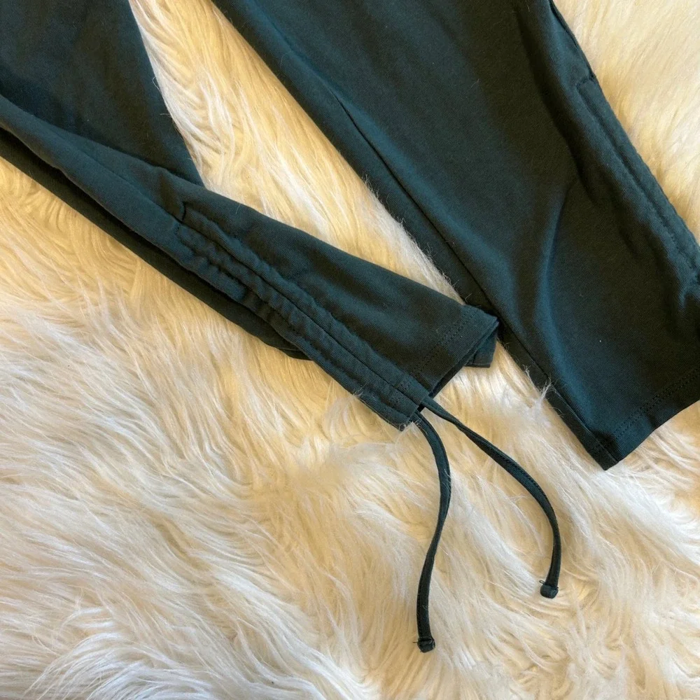 ADORE ME Dark Green‎ Drawstring Leggings Athleisure Pants Womens Size S